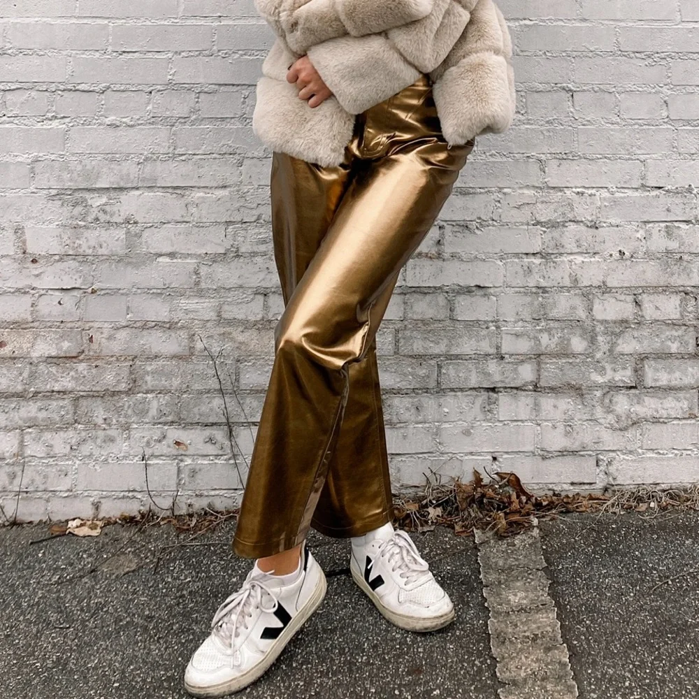 Buddy Love Gold Travolta Pants - Picture 3 of 4